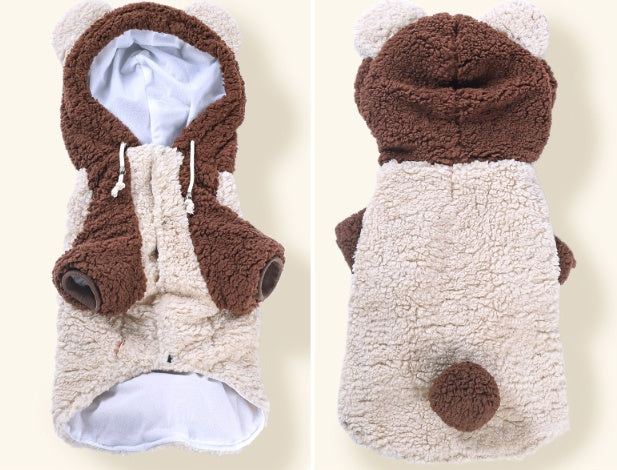 KFX-6738109 Winter Pet Suit for Labrador Dogs - Four-Legged Design for Comfort and Warmth
