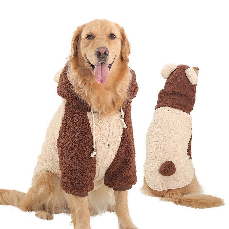 KFX-6738109 Winter Pet Suit for Labrador Dogs - Four-Legged Design for Comfort and Warmth