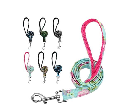 KFX-6739517 Durable Nylon Dog Leash for Personalized Dog Collars