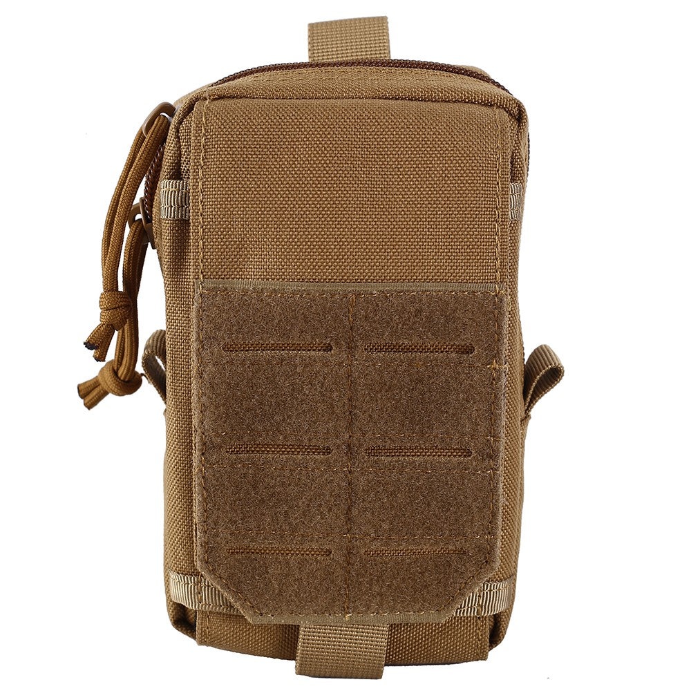 KFX-6742077 Tactical Nylon Dog Vest with MOLLE Structure and Traction Rope in Black, Brown, or Green