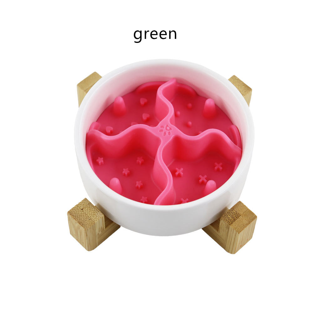 KFX-6743485 Silicone Dog Licking Pad with Suction Base - Anti-Choke Pet Feeding Accessory in Multiple Colors