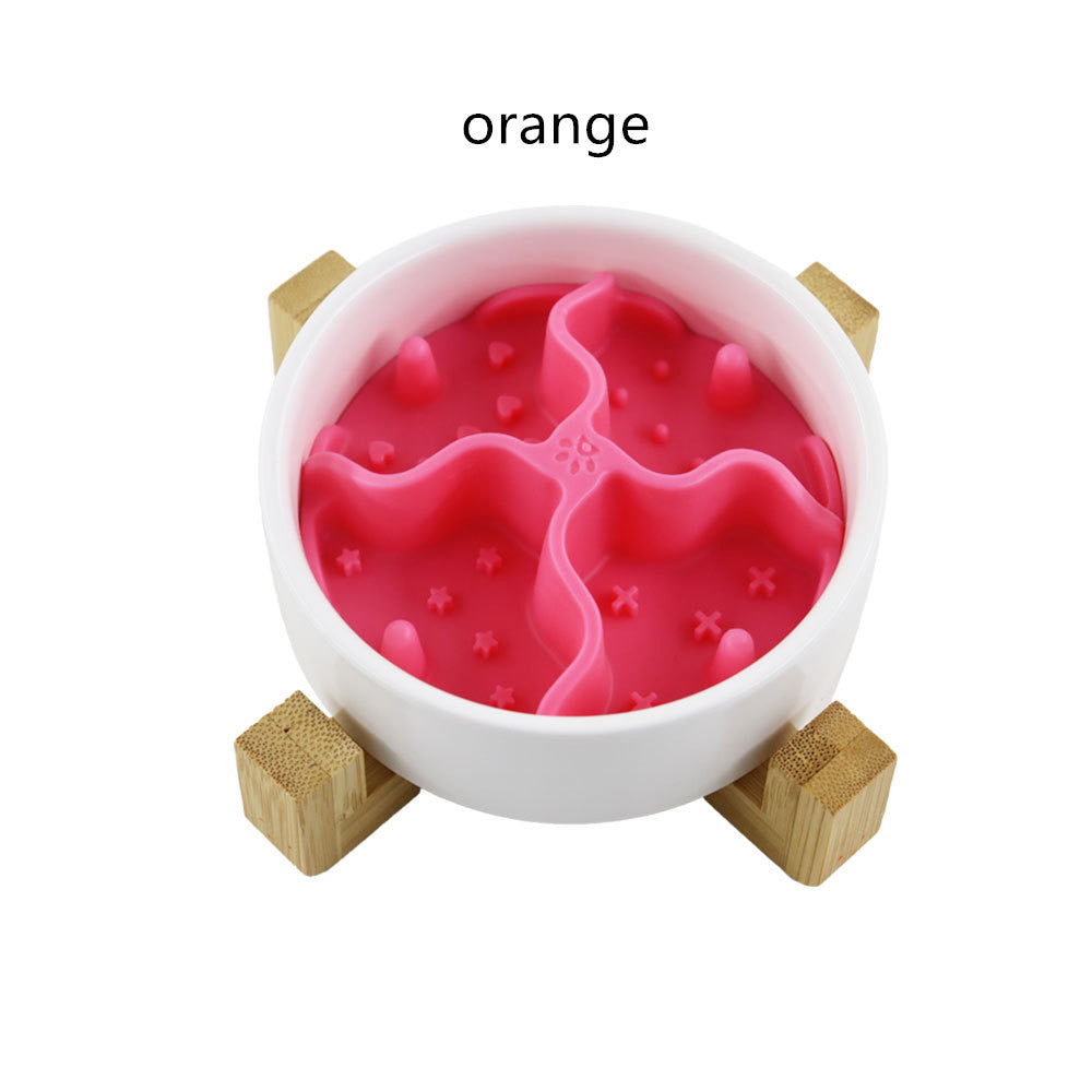 KFX-6743485 Silicone Dog Licking Pad with Suction Base - Anti-Choke Pet Feeding Accessory in Multiple Colors