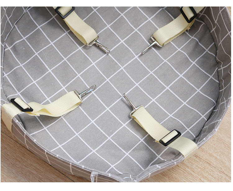 KFX-6747069 Sunbathing Cat Hanging Basket Bed - Cotton, Small & Medium Sizes Available