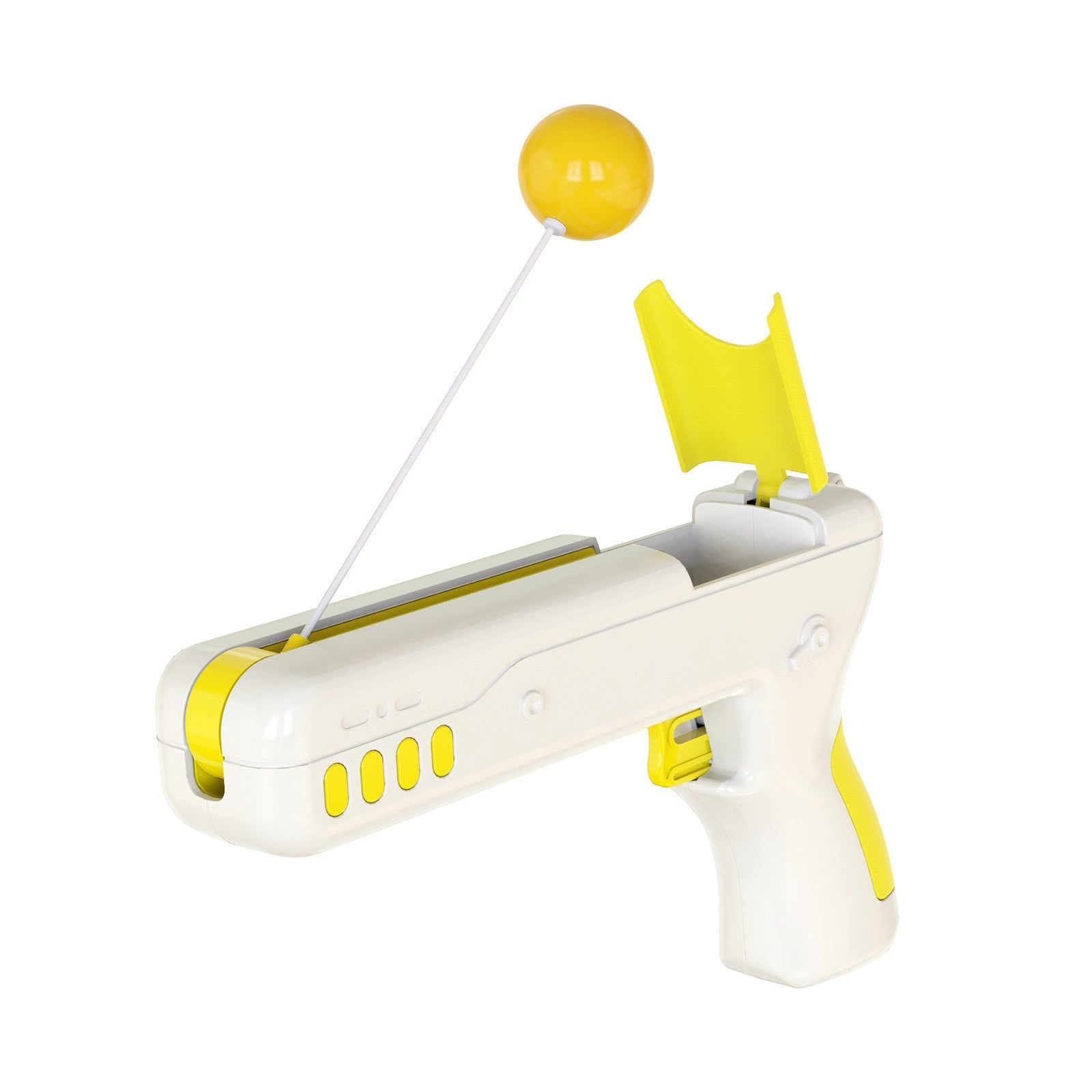 KFX-6750269 Interactive Feather Teaser Stick Toy for Cats - Multiple Color Options Available