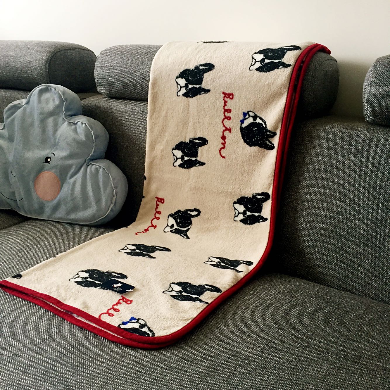 KFX-6752061 Cozy Beige Coral Velvet Blanket for Pets and Babies - 70cm x 100cm