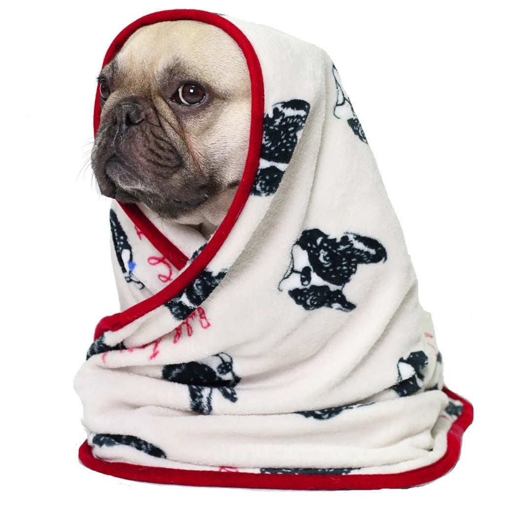 KFX-6752061 Cozy Beige Coral Velvet Blanket for Pets and Babies - 70cm x 100cm