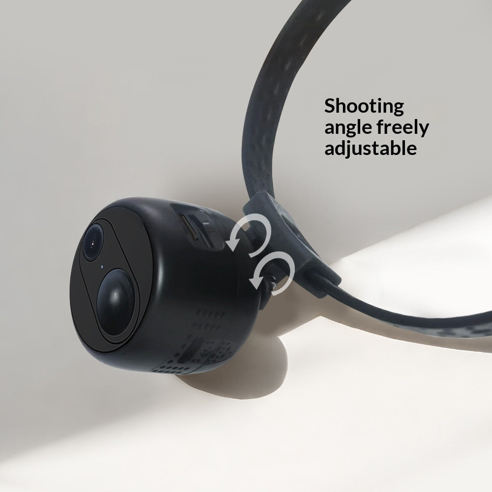 KFX-6753213 4G Pet-View Camera Recorder Collar with Night Vision & Adjustable Harness Options