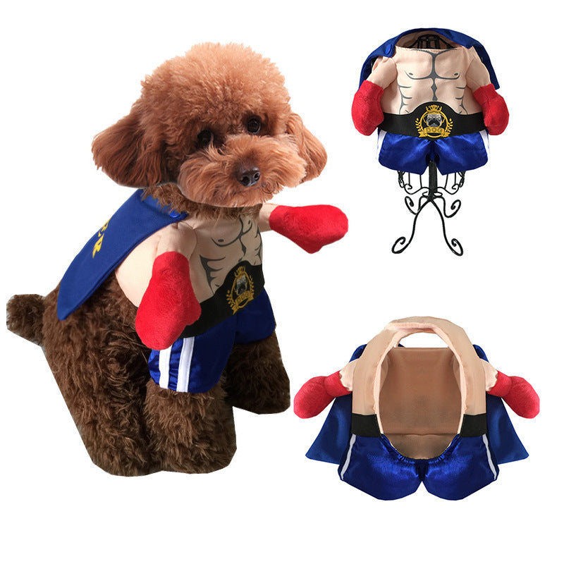 KFX-6753597 Boxer Halloween Dog Clothes Casual Cotton Outfit for Dogs