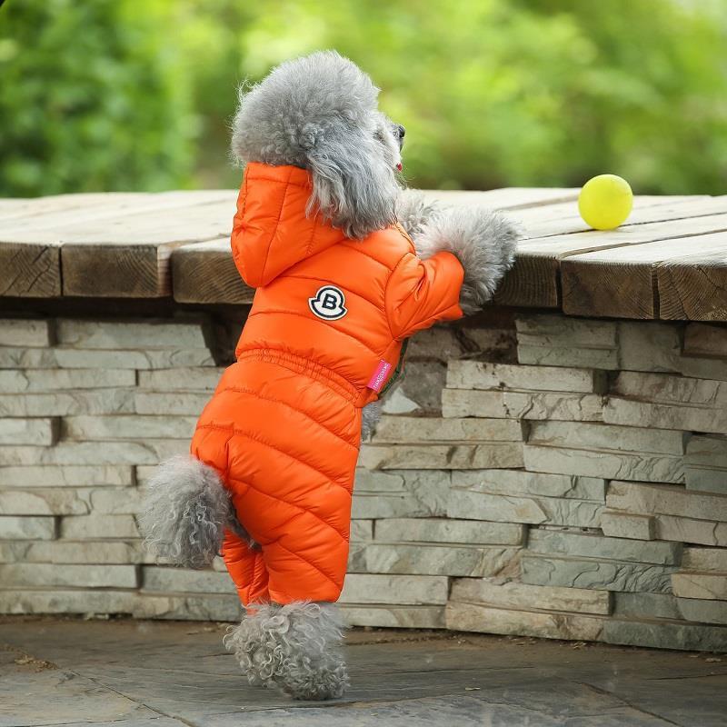 KFX-6759357 Cozy Cotton Winter Coats for Small Dogs - Bichon, Pomeranian, and More