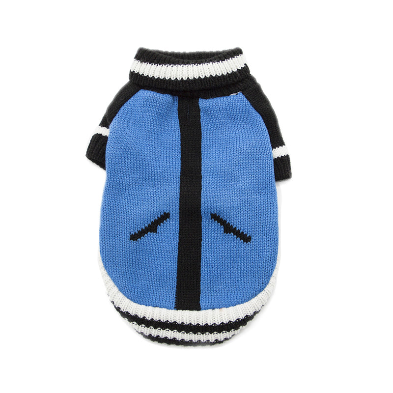 KFX-6765117 Knitted Dog Sweater for Pets - Warm Casual Wear in Various Sizes