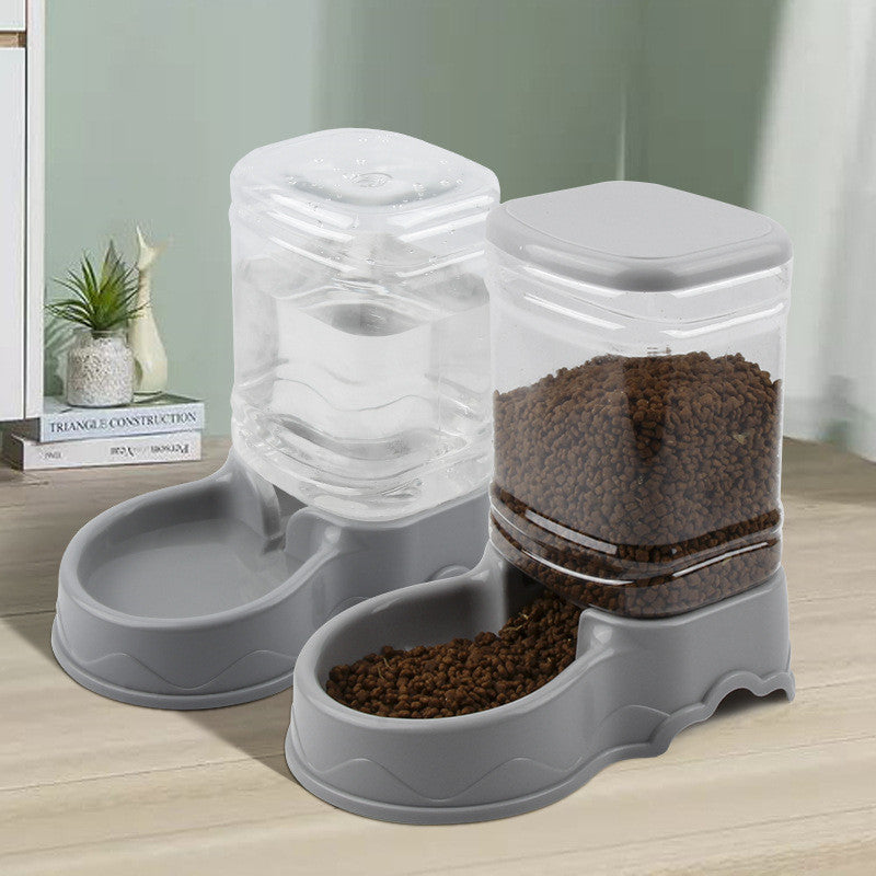 KFX-6766909 Automatic Pet Water Dispenser and Food Bowl with Stylish Color Options