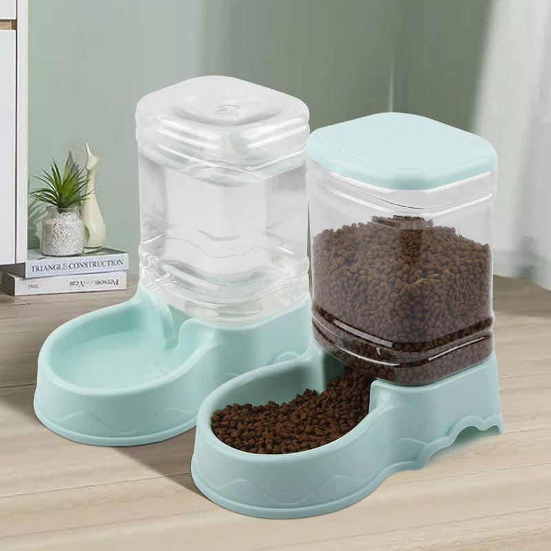 KFX-6766909 Automatic Pet Water Dispenser and Food Bowl with Stylish Color Options