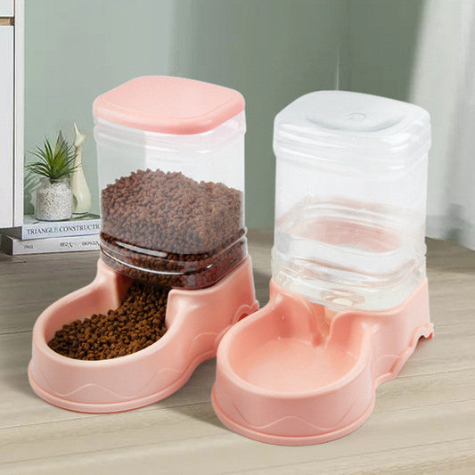 KFX-6766909 Automatic Pet Water Dispenser and Food Bowl with Stylish Color Options