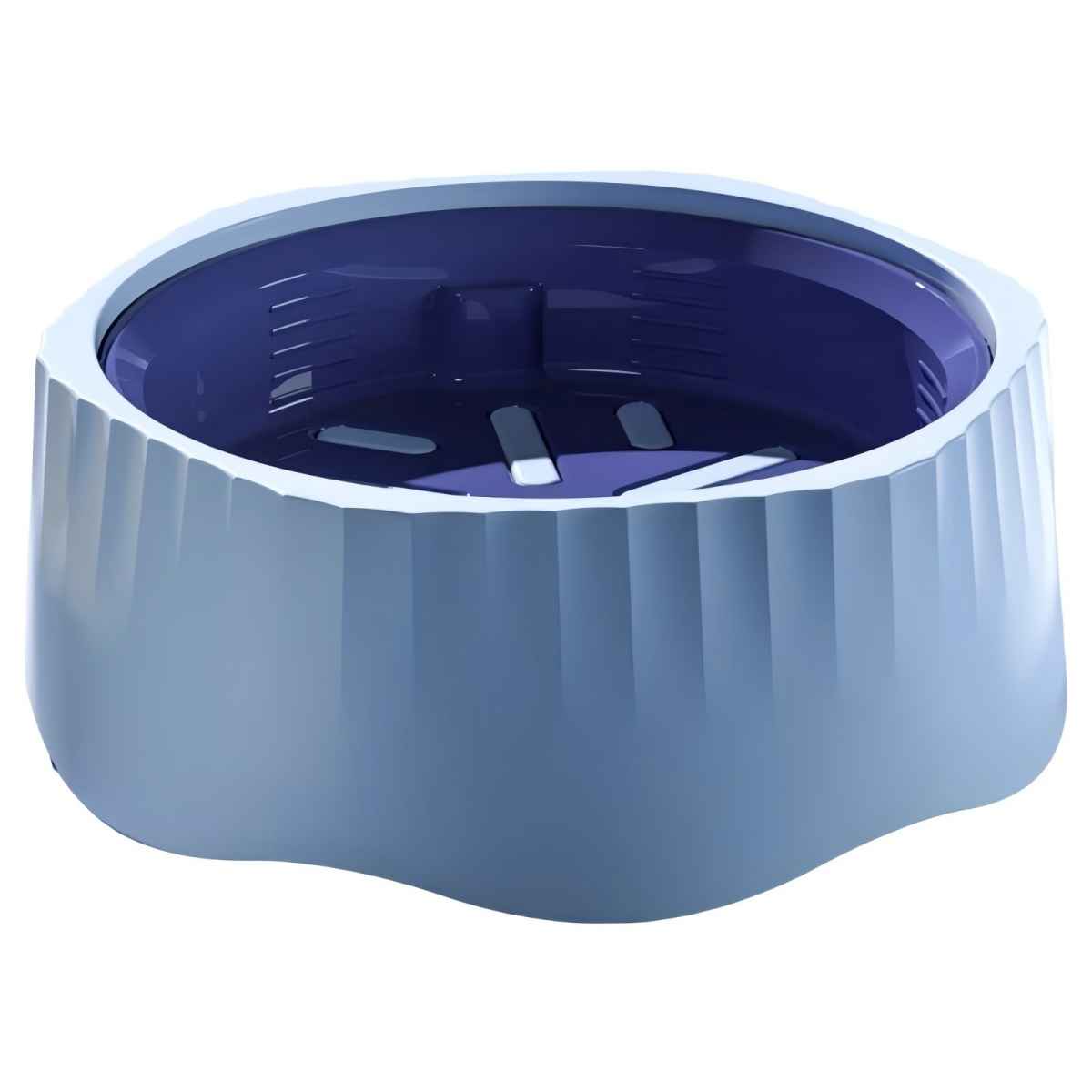KFX-6772669 Detachable Slow Feeder Bowl for Dogs - 2-in-1 Design to Promote Healthy Eating and Prevent Obesity