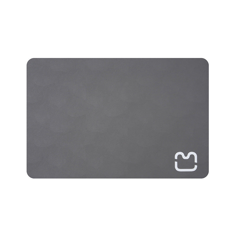 KFX-6774333 Minimalist Water-Absorbing Non-Slip Pet Feeding Mat in Various Colors and Shapes