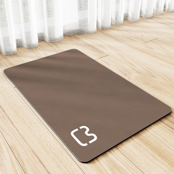 KFX-6774333 Minimalist Water-Absorbing Non-Slip Pet Feeding Mat in Various Colors and Shapes