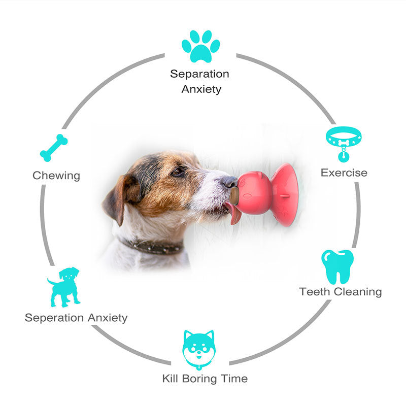 KFX-6779069 Dog Bathing Lick Pad for Stress-Free Grooming and Teeth Health, Non-Toxic TPR Material