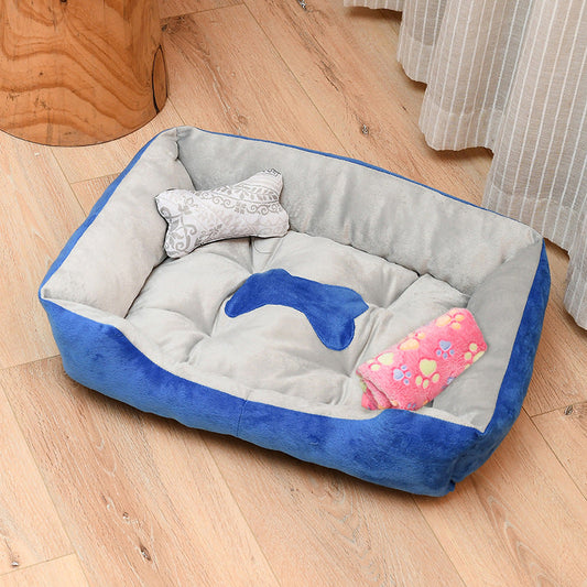 KFX-6780093 Cozy Four-Level Cat Litter House in Black and Gray or Red and Black