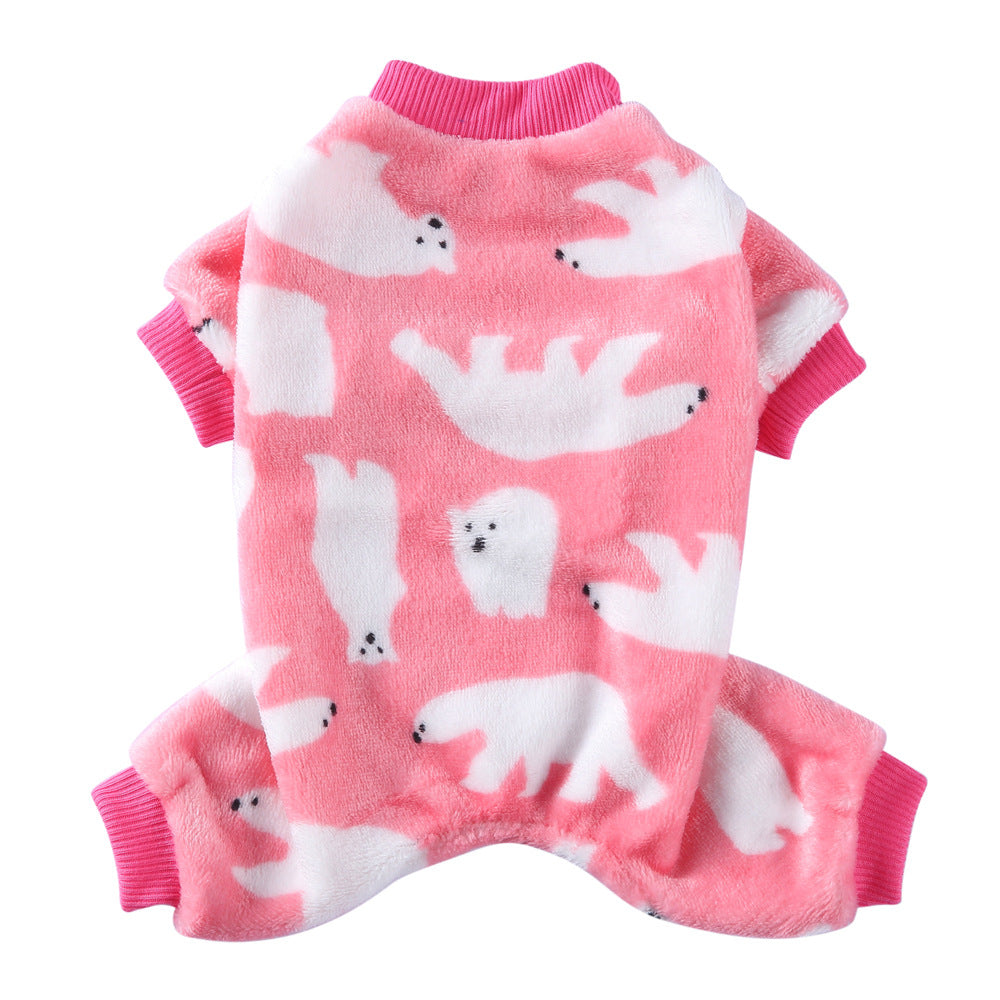 KFX-6782397 Cozy Polyester Four-Legged Pet Clothing for Small Breeds