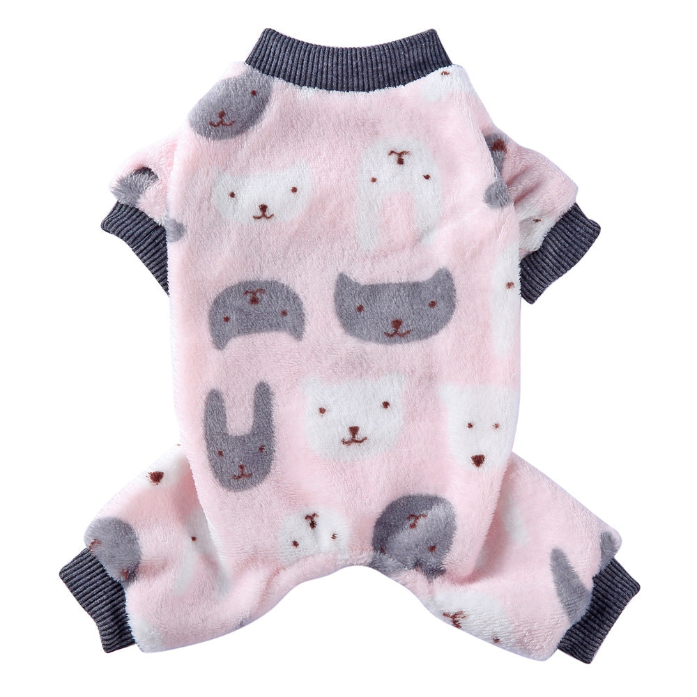 KFX-6782397 Cozy Polyester Four-Legged Pet Clothing for Small Breeds