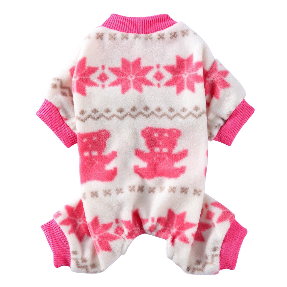 KFX-6782397 Cozy Polyester Four-Legged Pet Clothing for Small Breeds