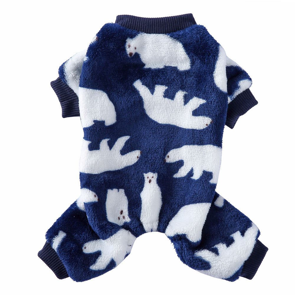KFX-6782397 Cozy Polyester Four-Legged Pet Clothing for Small Breeds