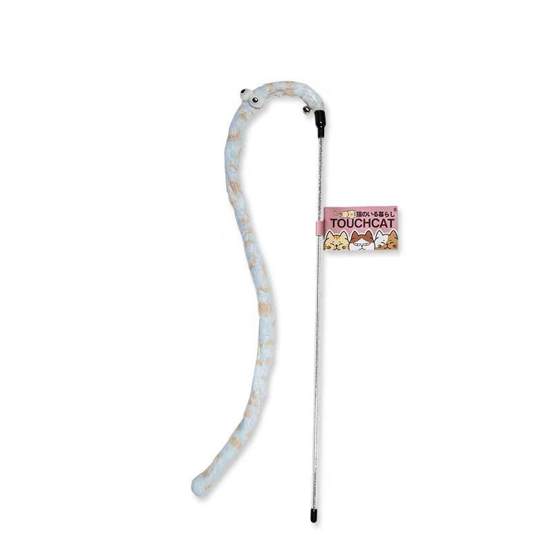 KFX-6783037 Interactive Feather Cat Stick Toy for Engaging Playtime and Bonding