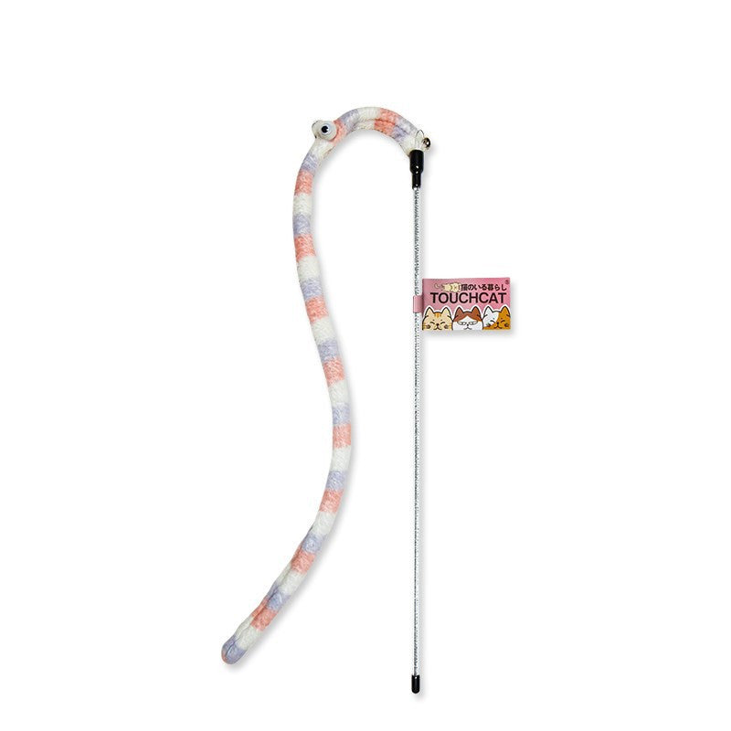 KFX-6783037 Interactive Feather Cat Stick Toy for Engaging Playtime and Bonding