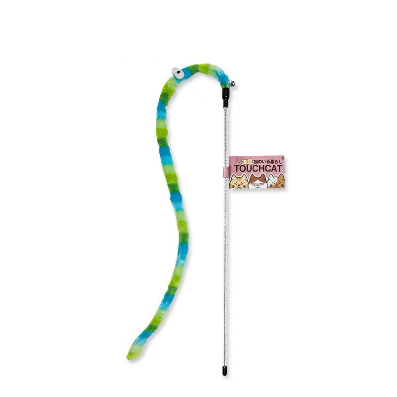 KFX-6783037 Interactive Feather Cat Stick Toy for Engaging Playtime and Bonding