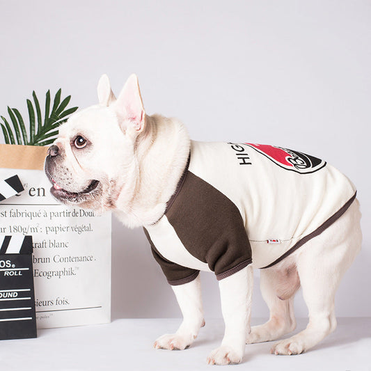 KFX-6783293 Cotton Leisure Leggings for Dogs - Khaki, Multiple Sizes Available