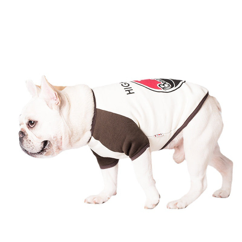 KFX-6783293 Cotton Leisure Leggings for Dogs - Khaki, Multiple Sizes Available