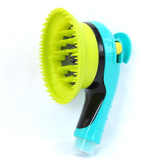 KFX-6785853 Pet Massage Shower Head with Adjustable Nozzle for Dogs and Cats - ABS Material, 6.3m Spray Diameter