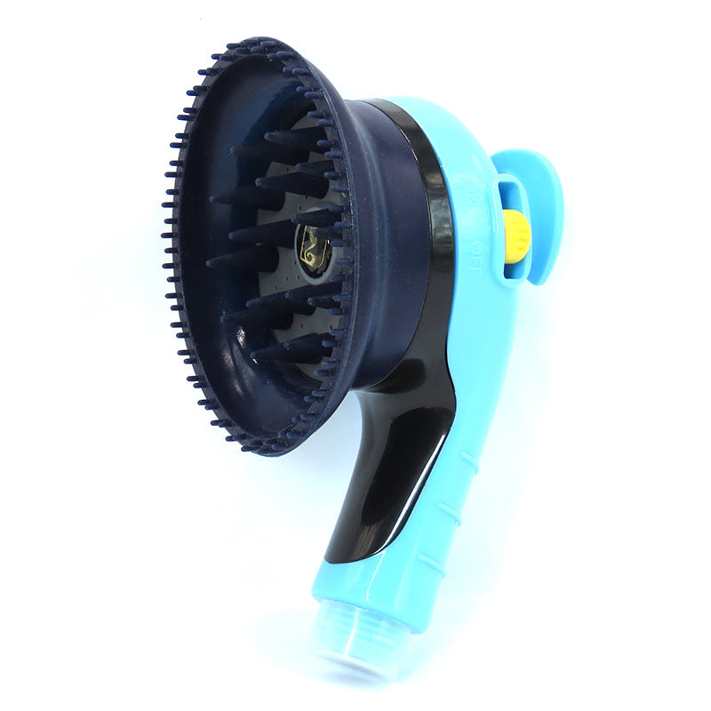 KFX-6785853 Pet Massage Shower Head with Adjustable Nozzle for Dogs and Cats - ABS Material, 6.3m Spray Diameter