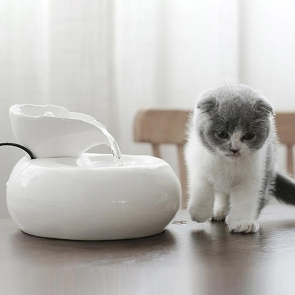 KFX-6789821 Automatic Pet Drinking Fountain with Noise Reduction Pump for Cats and Dogs