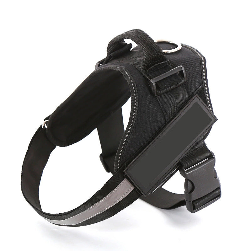 KFX-6793021 Reflective Dog Vest Harness with Leash - Fashionable Cloth Design