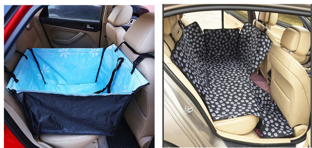 KFX-6795965 Waterproof Pet Car Cushion Bag for Front or Back Seat, Universal Fit