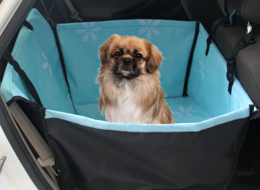 KFX-6795965 Waterproof Pet Car Cushion Bag for Front or Back Seat, Universal Fit