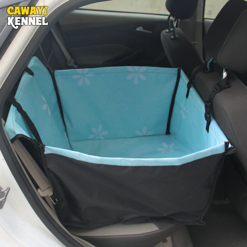 KFX-6795965 Waterproof Pet Car Cushion Bag for Front or Back Seat, Universal Fit