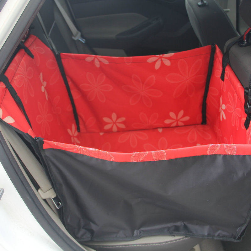 KFX-6795965 Waterproof Pet Car Cushion Bag for Front or Back Seat, Universal Fit