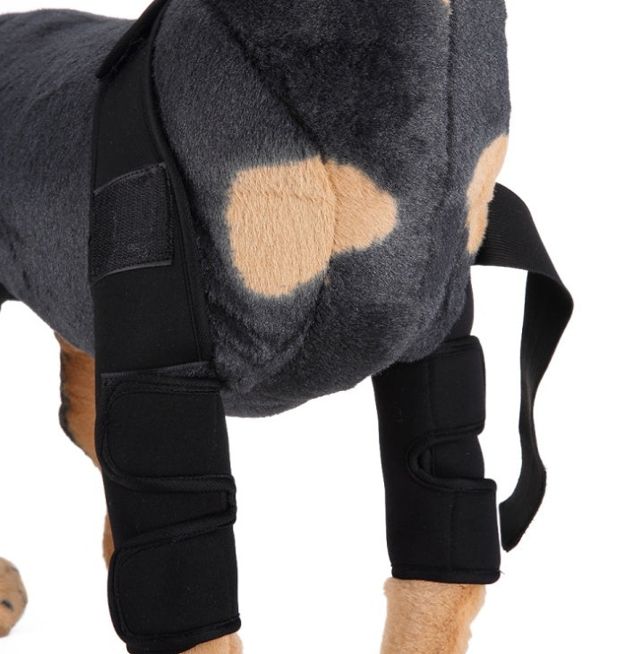 KFX-6797885 Dog Knee Support Brace - Neoprene Pads for Elbow and Joint Stability, S/M/L Sizes Available