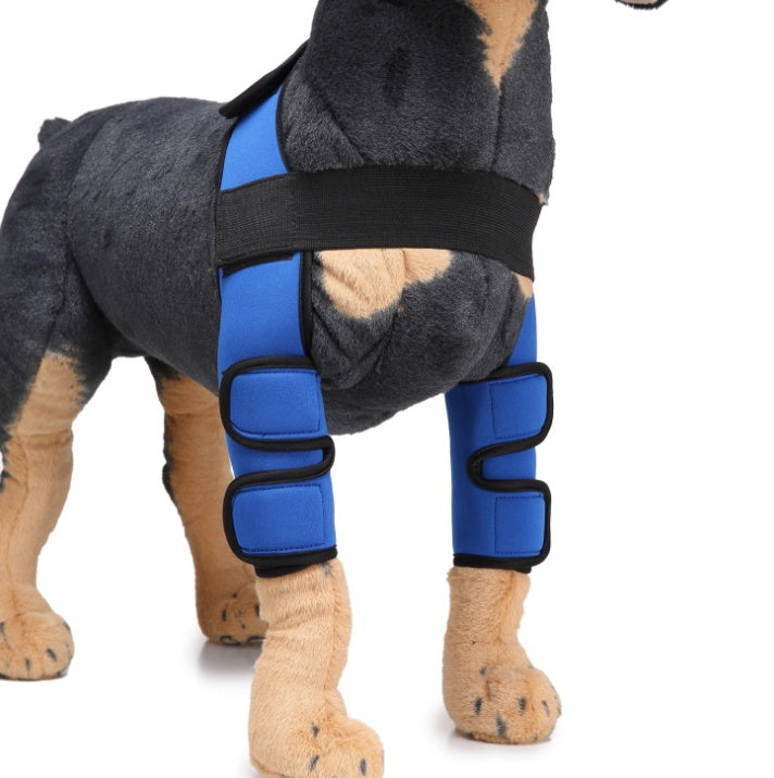 KFX-6797885 Dog Knee Support Brace - Neoprene Pads for Elbow and Joint Stability, S/M/L Sizes Available