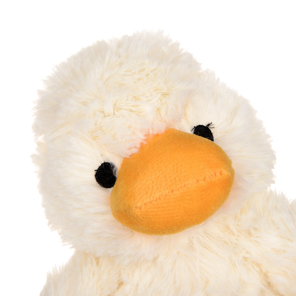 KFX-6799165 Plush Duckling Vocal Toy - Interactive Bite Toy for Dogs