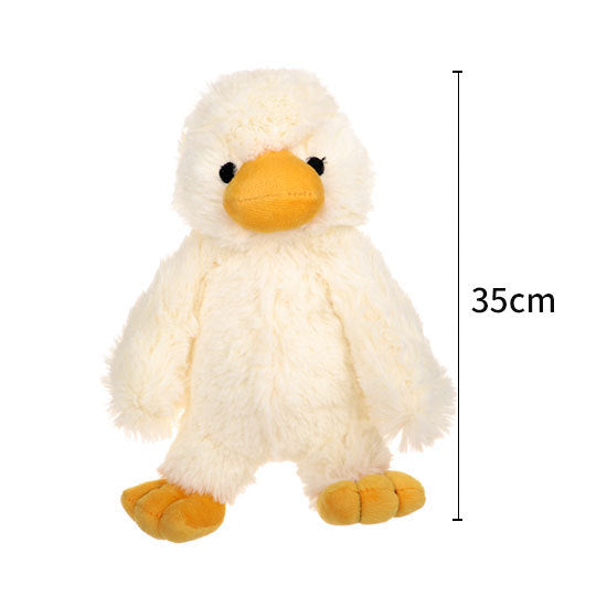 KFX-6799165 Plush Duckling Vocal Toy - Interactive Bite Toy for Dogs