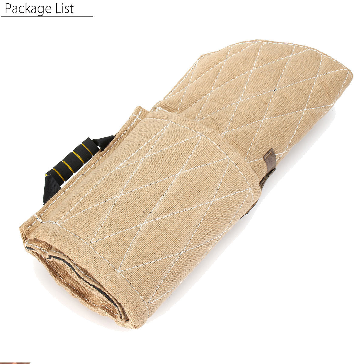 KFX-6800317 Dog Training Bite Sleeve for Large and Medium Dogs - Protective Jute Arm Cover with Handles