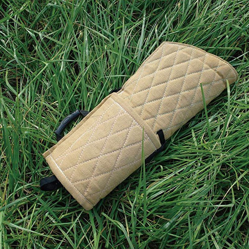 KFX-6800317 Dog Training Bite Sleeve for Large and Medium Dogs - Protective Jute Arm Cover with Handles