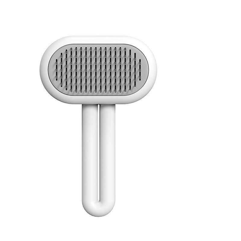 KFX-6801085 Dual Capsule Cat and Dog Grooming Comb for Floating Hair Removal