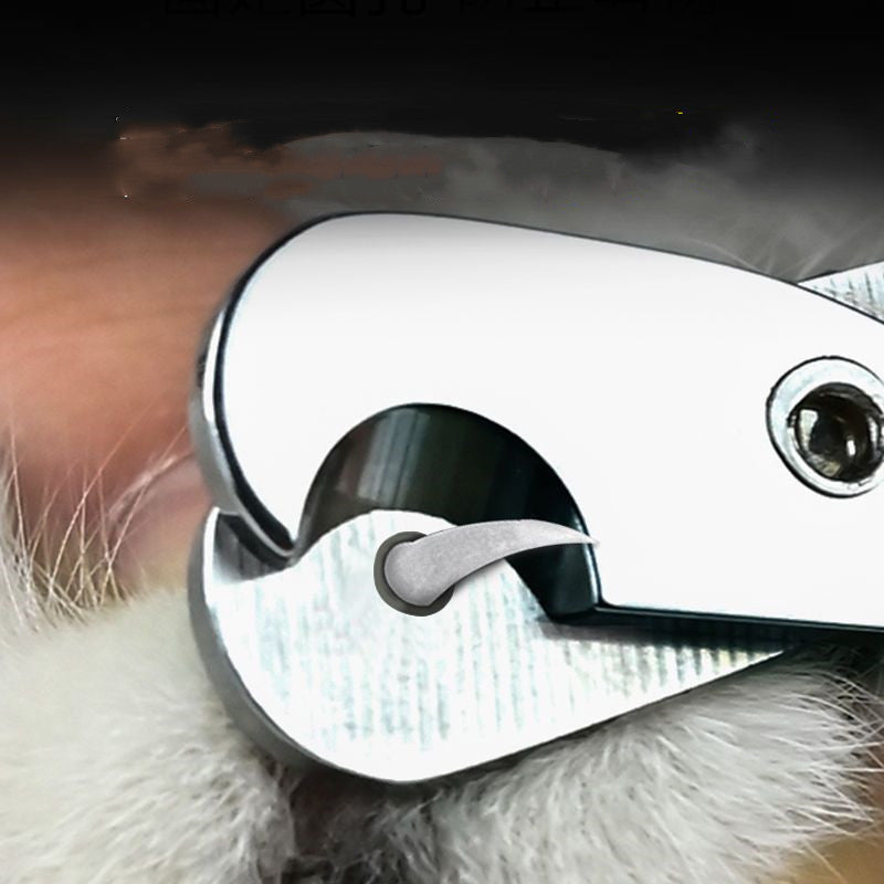 KFX-6803261 Cat Nail Clippers with Stainless Steel Blades and Ergonomic Design
