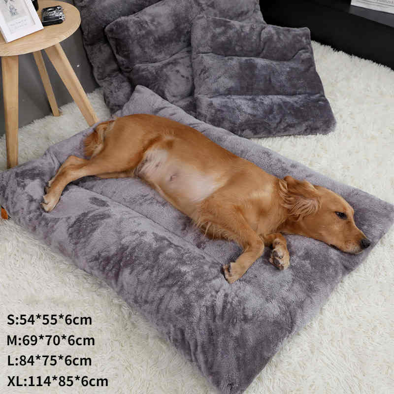 KFX-6807101 Removable and Washable Kennel Bed for Large Dogs, Soft Plush with Thick PP Cotton Sleeping Pad
