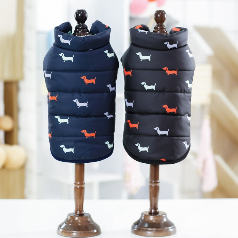 KFX-6809661 Cozy Cotton Vest for Small and Medium Pets - Casual Style, Comfortable Fit