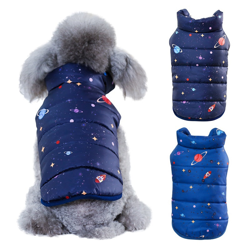 KFX-6809661 Cozy Cotton Vest for Small and Medium Pets - Casual Style, Comfortable Fit